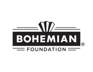 Bohemian Foundation logo black