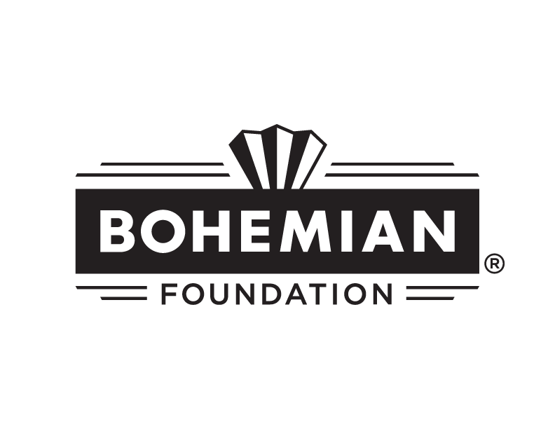 Bohemian Foundation logo black